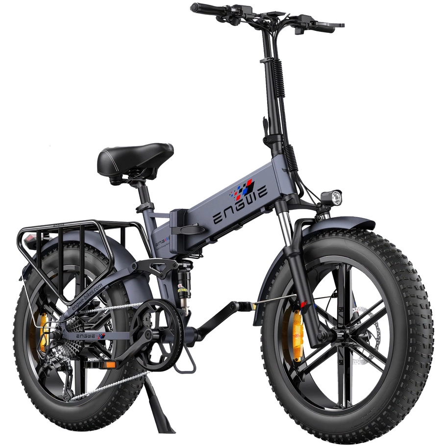 ENGWE Engine Pro hopfällbar elcykel - 1000W effekt | 16Ah batteri | 30 km/h hastighet | 75 km räckvidd