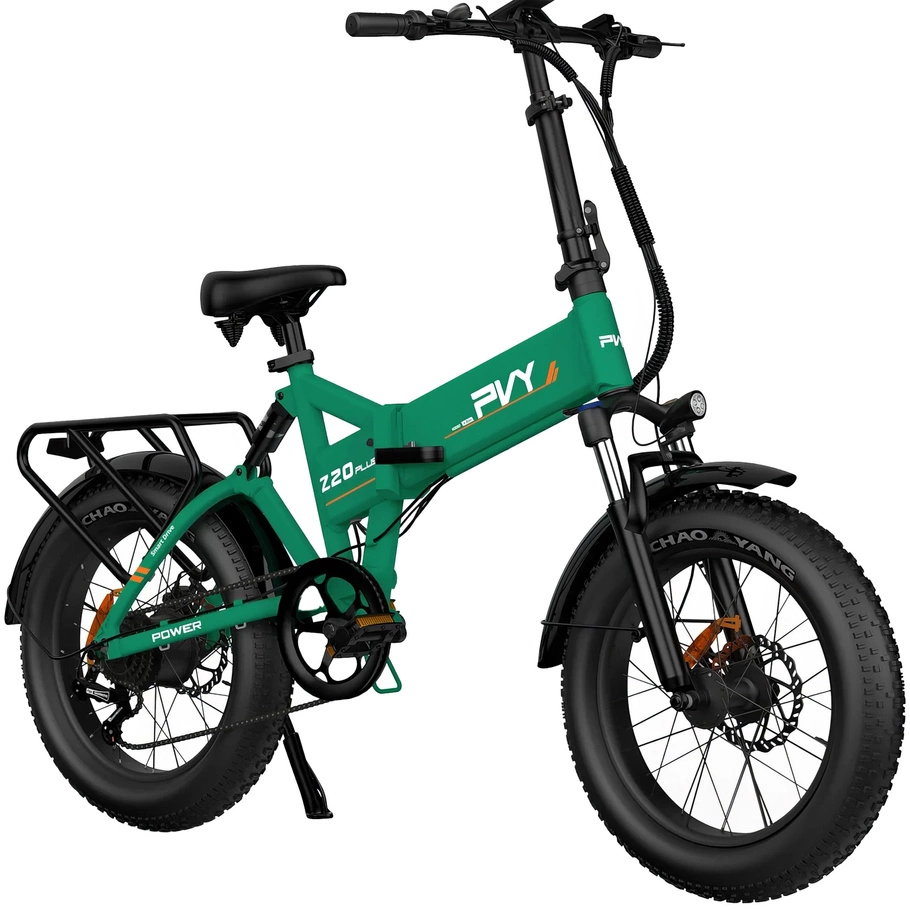 PVY Z20 Pro vikbar elektrisk cykel - 1000W effekt | 16,5Ah batteri | 31mph hastighet | 75mi räckvidd
