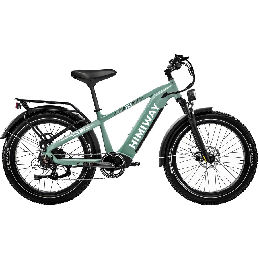 Himiway D5 Zebra High-Step Electric Bike - 250W Power | 20Ah Battery | 15.5mph Speed | 80mi Range