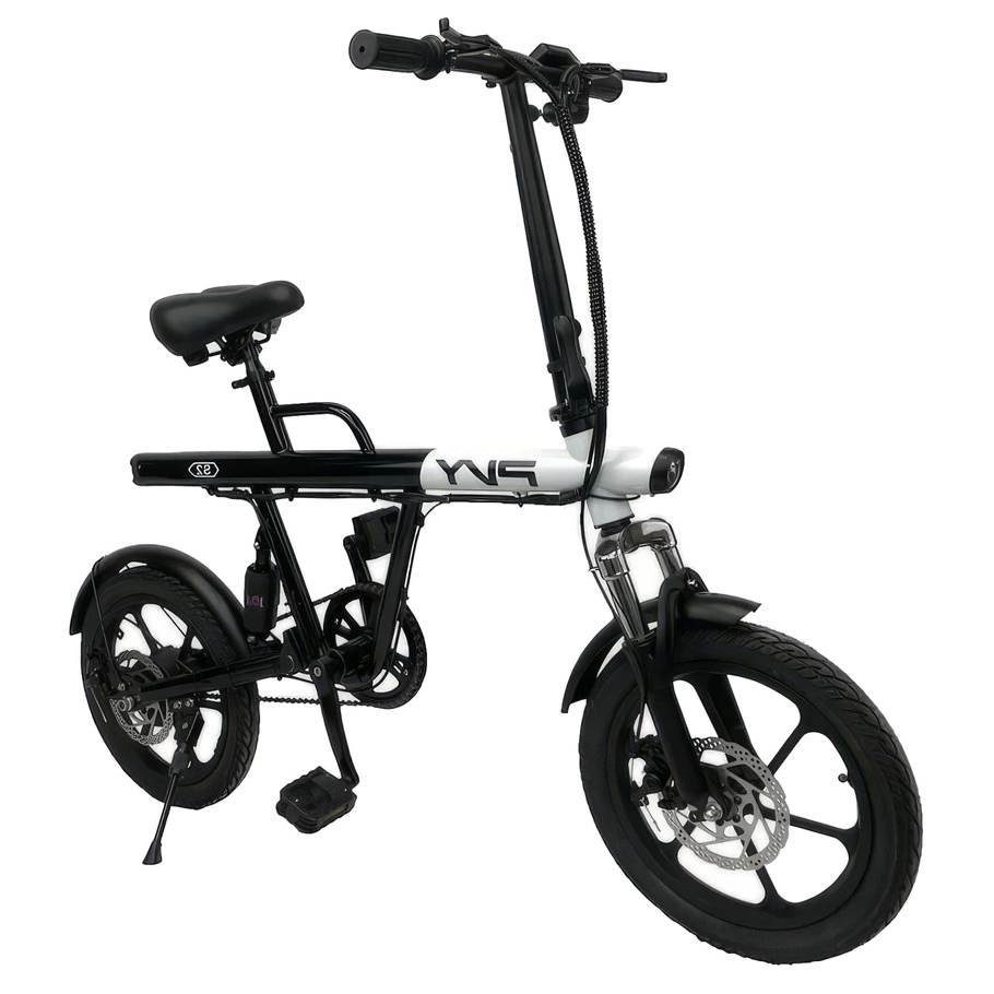 PVY S2 vikbar elektrisk cykel - 250W effekt | 7,5Ah batteri | 15,5 mph hastighet | 37mi räckvidd