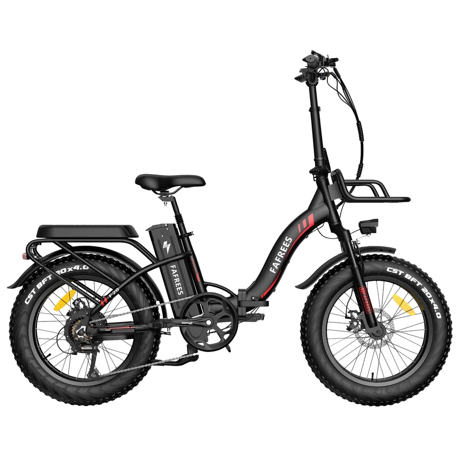 Fafrees F20 Max vikbar elcykel - 690 W effekt | 22,5 Ah batteri | 15,5 mph hastighet | 75 km räckvidd