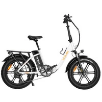 Vitilan U7 vikbar elektrisk cykel - 750W effekt | 20Ah batteri | 28mph hastighet | 65mi räckvidd
