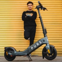 Pure Flex 710W 12Ah 15,5 mph Hastighet 25mi Räckvidd 