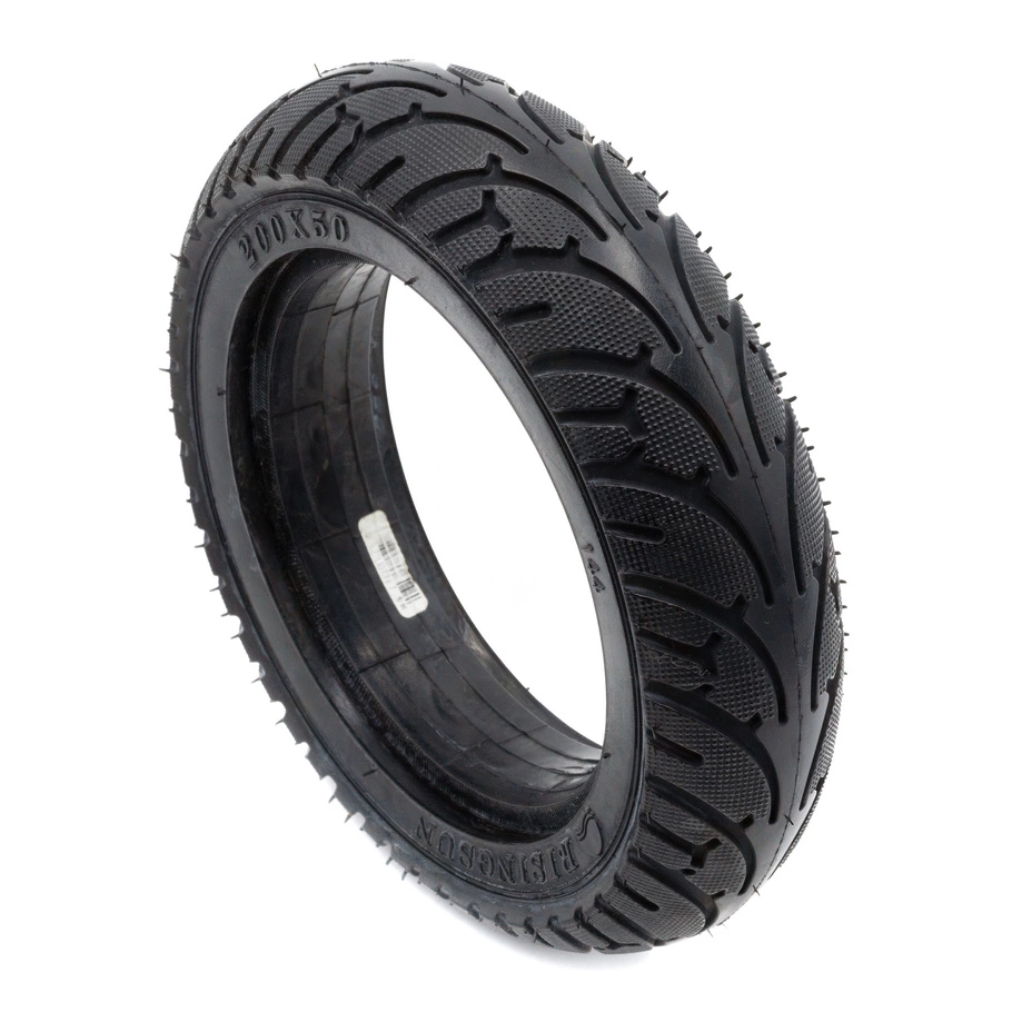 Däck Solid 200 x 50 Elektrisk skoter Slim Motor