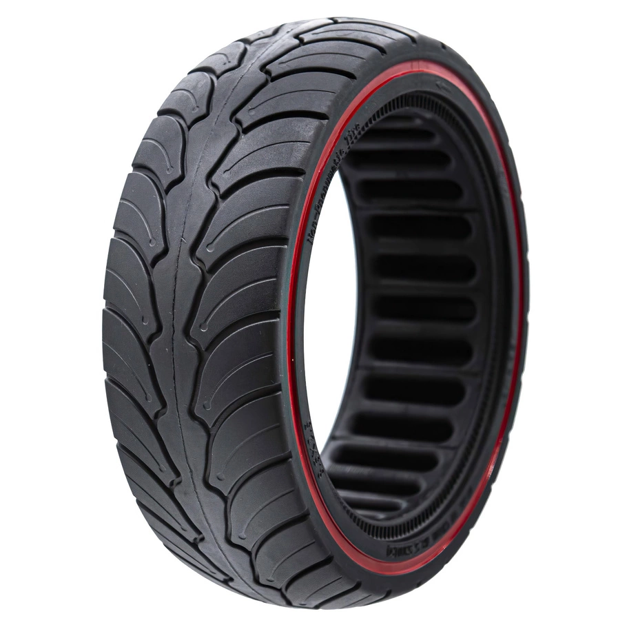 Solid Däck 8,5 x 2,5 Röd Premium