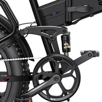 ENGWE Engine Pro hopfällbar elcykel - 1000W effekt | 16Ah batteri | 30 km/h hastighet | 75 km räckvidd