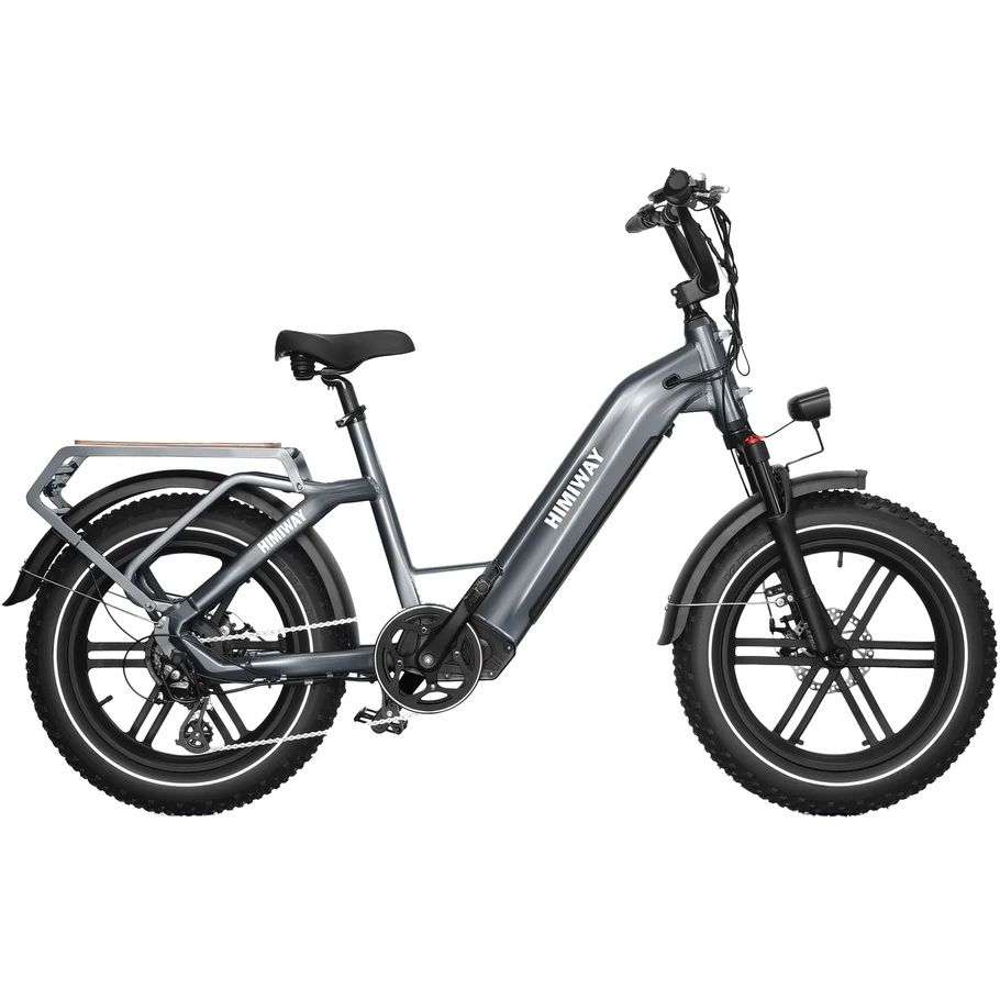 Himiway Big Dog elcykel - 250W effekt | 20Ah batteri | 15,5 mph hastighet | 80mi räckvidd