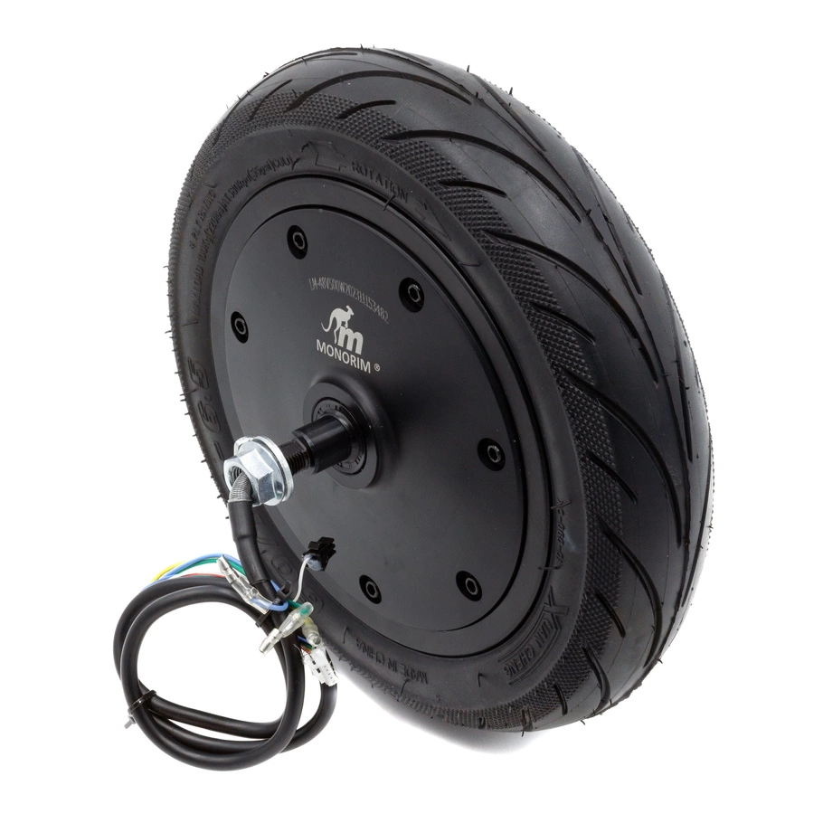 Monorim 500W Motor Air U5 V2 Ninebot G30 Uppgraderad Tubeless