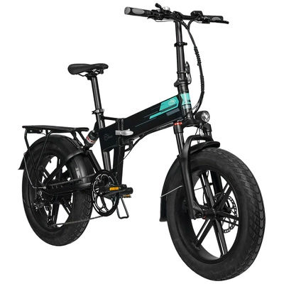 Fiido M1 Pro elcykel - 500W effekt | 12,8Ah batteri | 25mph hastighet | 55mi räckvidd