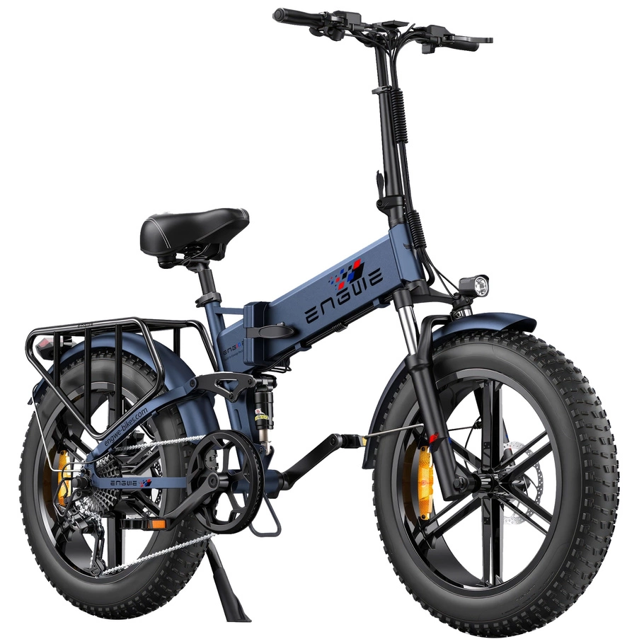 ENGWE Engine Pro hopfällbar elcykel - 1000W effekt | 16Ah batteri | 30 km/h hastighet | 75 km räckvidd