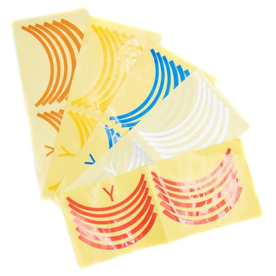 Fälgreflekterande motorklistermärken för Xiaomi M365/Pro