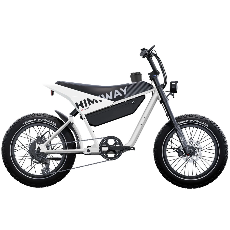 Himiway C5 Ultra elektrisk motorcykel - 250W effekt | 20Ah batteri | 15,5 mph hastighet | 80mi räckvidd