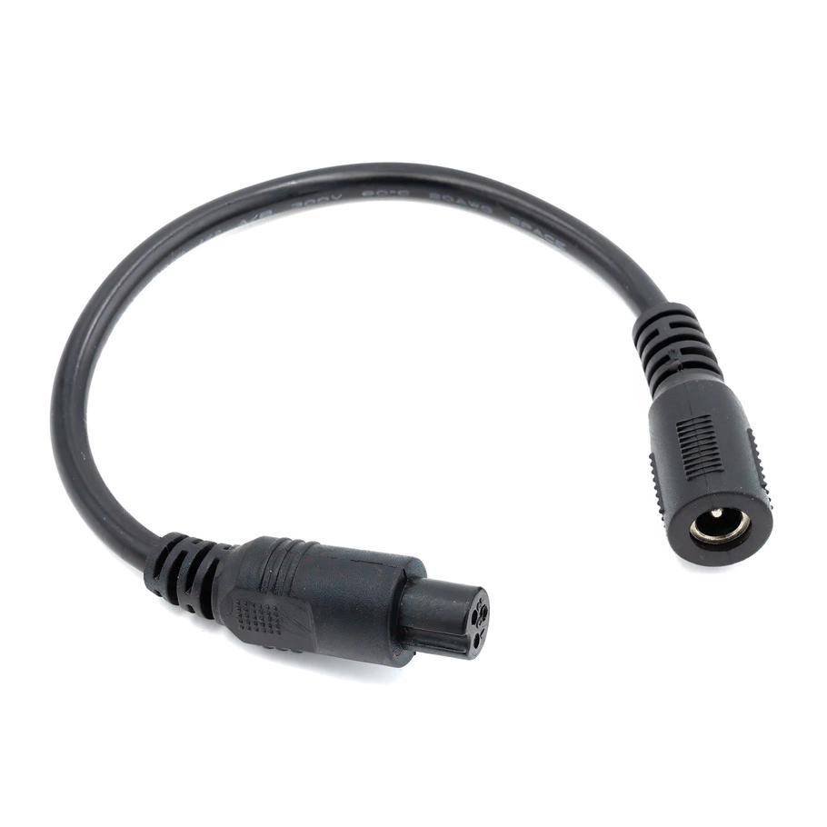 Adapter DC 2,1 mm x 5,5 mm till GX 12