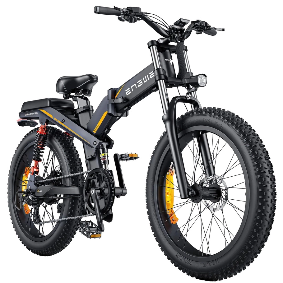 ENGWE X24 Vikbar elcykel - 1000W / 29,2Ah / 93mi [150km] räckvidd / 31mph [50kph] hastighet