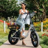 Vitilan U7 vikbar elektrisk cykel - 750W effekt | 20Ah batteri | 28mph hastighet | 65mi räckvidd