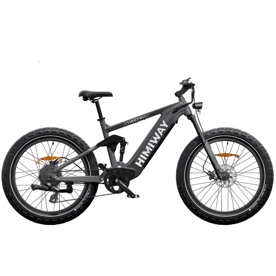 Himiway D7 Cobra elektrisk jaktcykel - 250W effekt | 20Ah batteri | 15.5mph hastighet | 80mi räckvidd