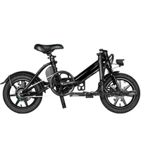 Fiido D3 Pro Mini vikbar elektrisk cykel - 250W effekt | 7.8Ah batteri | 15.5mph hastighet | 37mi räckvidd