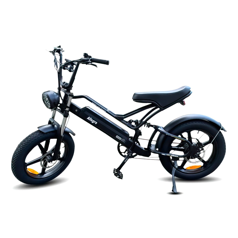 Allegro City Chopper Hydraulisk broms 30 mph Ebike med full fjädring
