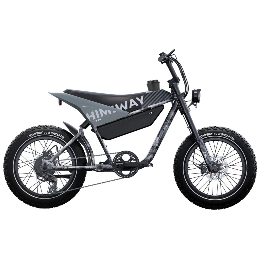 Himiway C5 Ultra elektrisk motorcykel - 250W effekt | 20Ah batteri | 15,5 mph hastighet | 80mi räckvidd