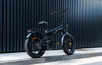 ENGWE Engine Pro 2.0 hopfällbar elcykel - 1200 W effekt | 16 Ah batteri | 28 km/h hastighet | 68 km räckvidd