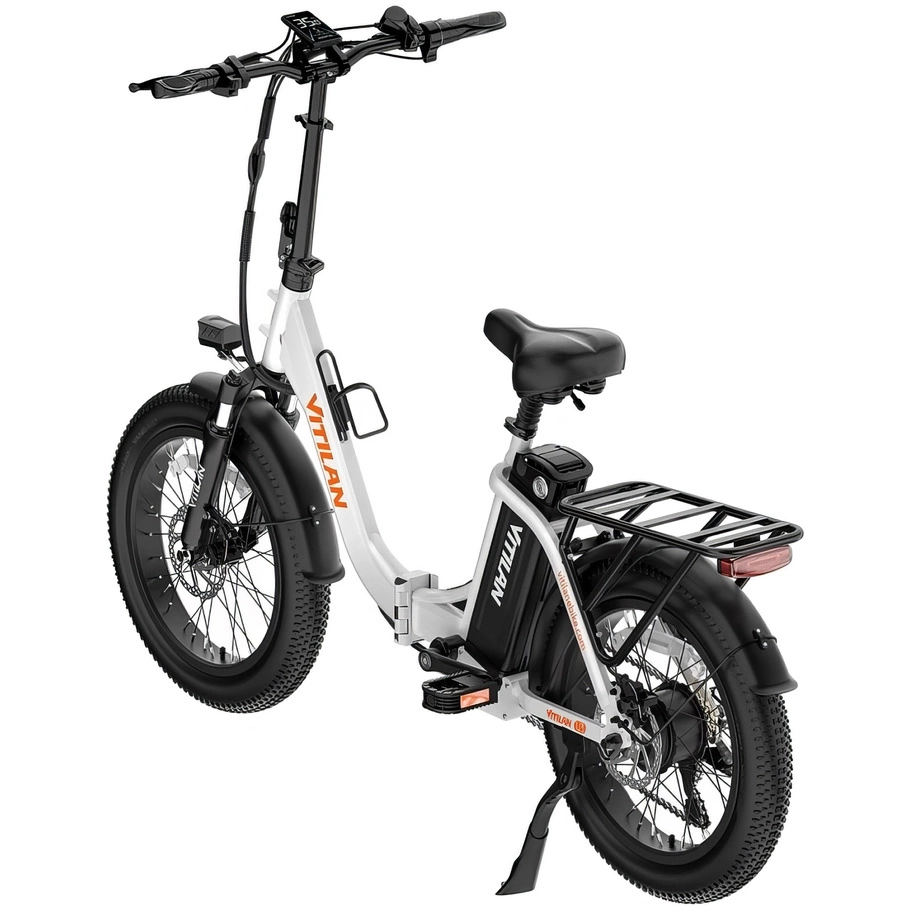 Vitilan U3 hopfällbar elektrisk cykel - 750W effekt | 13Ah batteri | 28mph hastighet | 45mi räckvidd