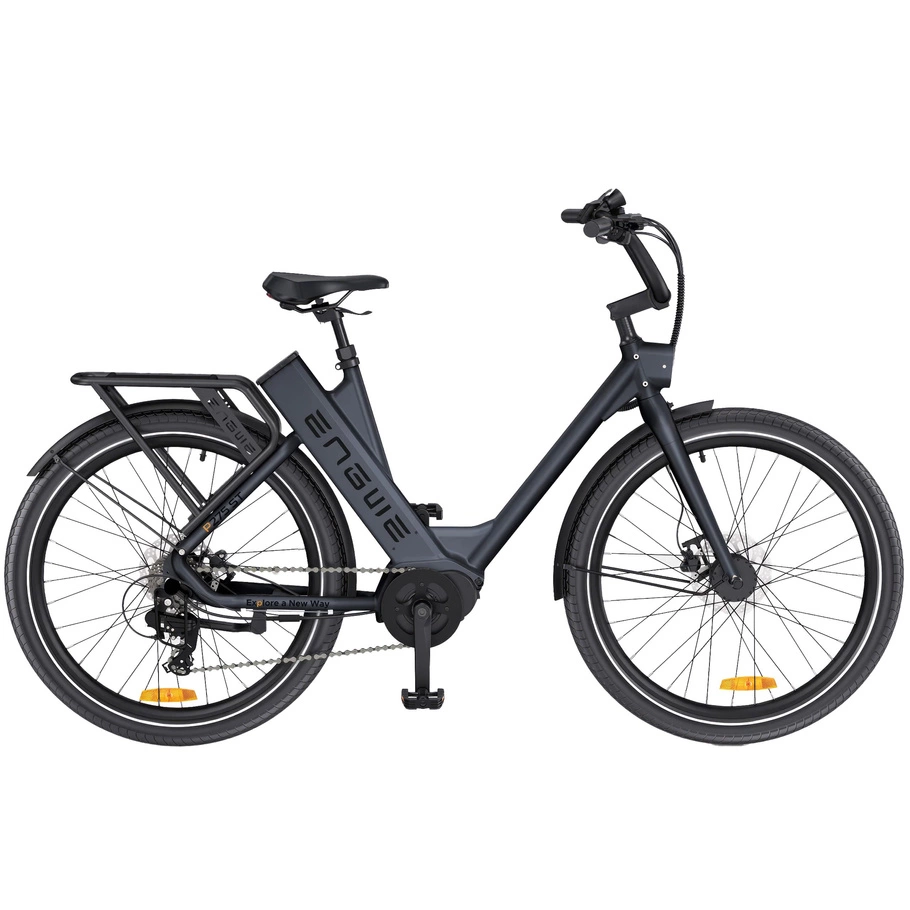 ENGWE P275 StepThrough elcykel - 250 W effekt | 19,2 Ah batteri | 15,5 km/h hastighet | 162 km räckvidd