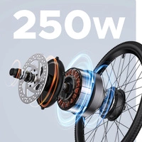 ENGWE P26 Elcykel - 800 W effekt | 16 Ah batteri | 22 km/h hastighet | 62 km räckvidd