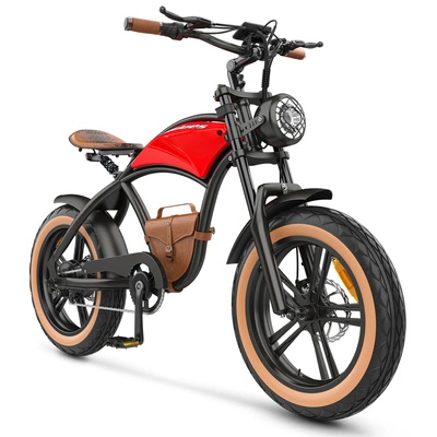 Hidoes B10 Elcykel - 1000W effekt | 13Ah batteri | 15,5 km/h hastighet | 41mi räckvidd
