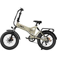 PVY Z20 Plus vikbar elektrisk cykel - 500W effekt | 14Ah batteri | 31mph hastighet | 62mi räckvidd
