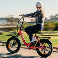 Vitilan U7 vikbar elektrisk cykel - 750W effekt | 20Ah batteri | 28mph hastighet | 65mi räckvidd