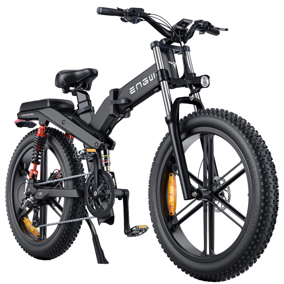 ENGWE X26 Vikbar elcykel - 1200W effekt | 19,2Ah batteri | 31 mph hastighet | 62mi räckvidd