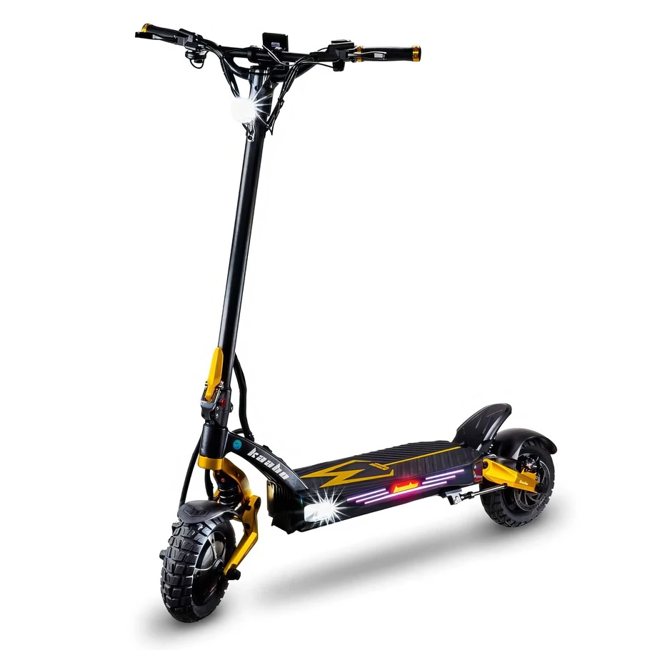Kaabo Mantis King GT Electric Elektrisk skoter | Hög prestanda | 2200W (4200W Peak) effekt | 44mph hastighet | 24Ah batteri | 56mi räckvidd | Premium design | Avancerad sporttransport