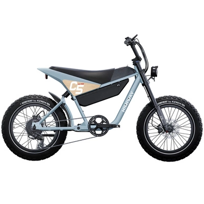 Himiway C5 Ultra elektrisk motorcykel - 250W effekt | 20Ah batteri | 15,5 mph hastighet | 80mi räckvidd