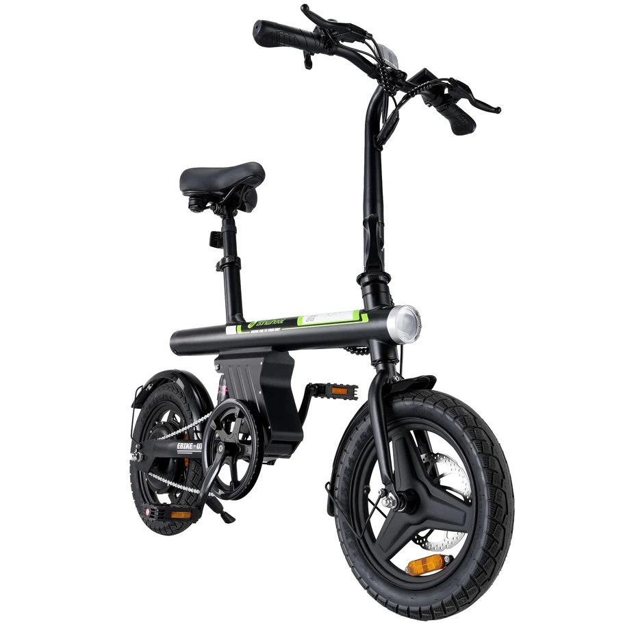 isinwheel CityGlide U1 hopfällbar elcykel - 500 W effekt | 7,8 Ah batteri | 20 mph hastighet | 28 km räckvidd