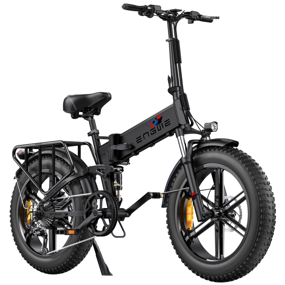 ENGWE Engine Pro hopfällbar elcykel - 1000W effekt | 16Ah batteri | 30 km/h hastighet | 75 km räckvidd