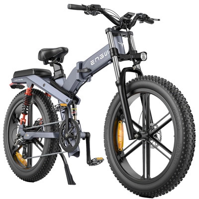 ENGWE X26 Vikbar elcykel - 1200W effekt | 19,2Ah batteri | 31 mph hastighet | 62mi räckvidd