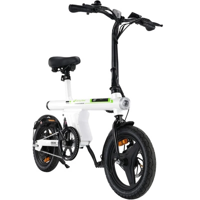 isinwheel CityGlide U1 hopfällbar elcykel - 500 W effekt | 7,8 Ah batteri | 20 mph hastighet | 28 km räckvidd