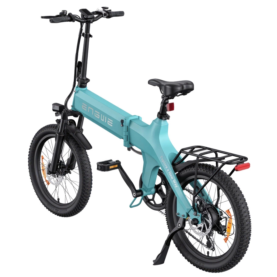 ENGWE C20 Pro hopfällbar elcykel - 850 W effekt | 19,2 Ah batteri | 30 mph hastighet | 93 km räckvidd