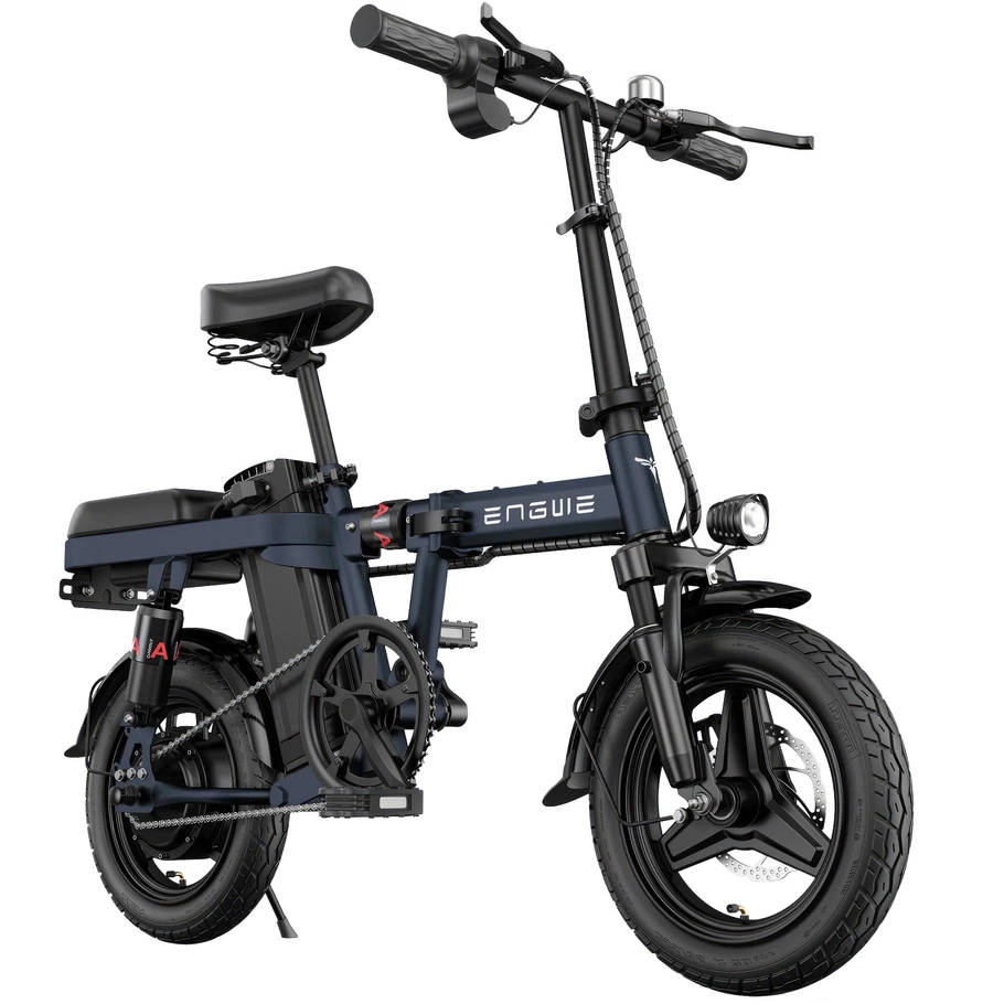 ENGWE T14 hopfällbar elcykel - 600 W effekt | 10 Ah batteri | 30 km/h hastighet | 50 km räckvidd