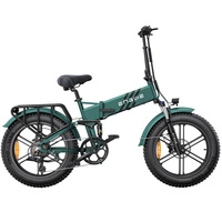ENGWE Engine Pro 2.0 hopfällbar elcykel - 1200 W effekt | 16 Ah batteri | 28 mph hastighet | 68 km räckvidd
