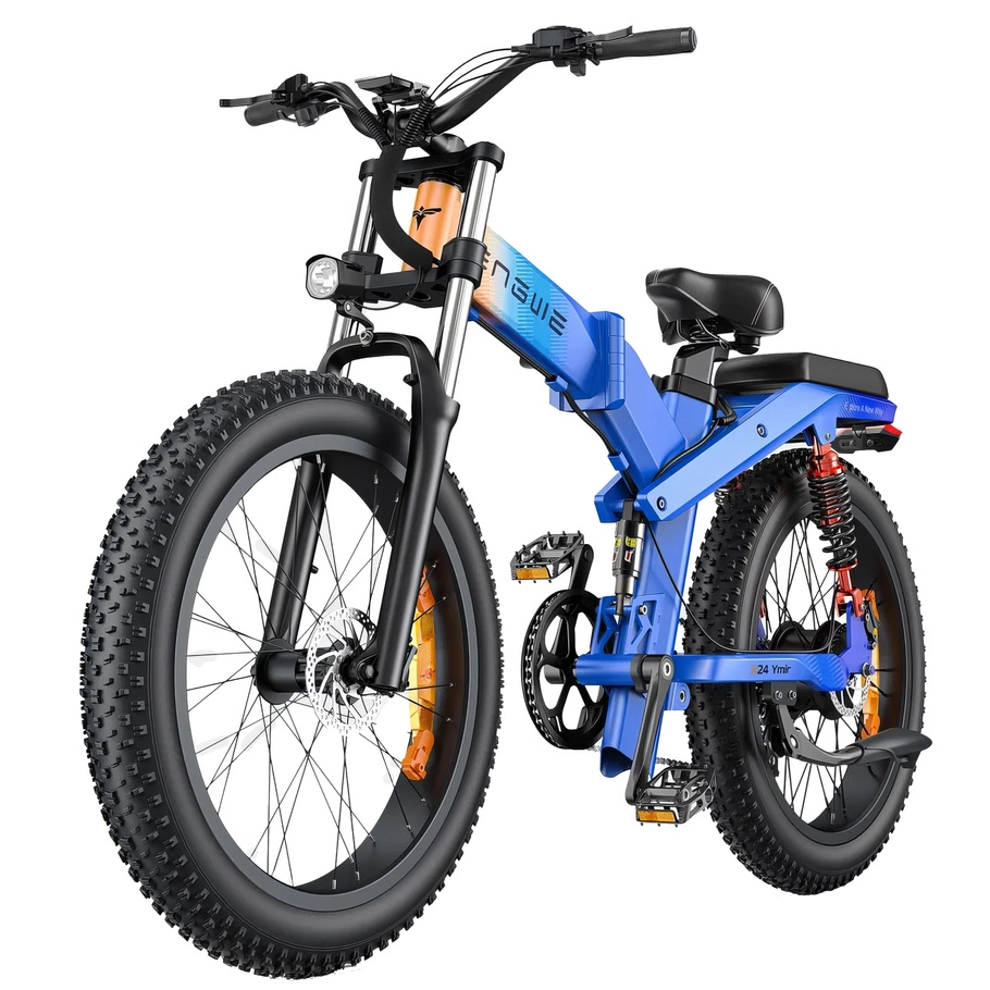 ENGWE X24 Vikbar elcykel - 1000W / 29,2Ah / 93mi [150km] räckvidd / 31mph [50kph] hastighet