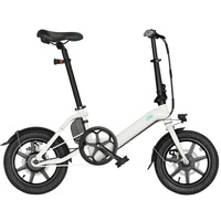 Fiido D3 Pro Mini vikbar elektrisk cykel - 250W effekt | 7.8Ah batteri | 15.5mph hastighet | 37mi räckvidd