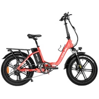 Vitilan U7 vikbar elektrisk cykel - 750W effekt | 20Ah batteri | 28mph hastighet | 65mi räckvidd