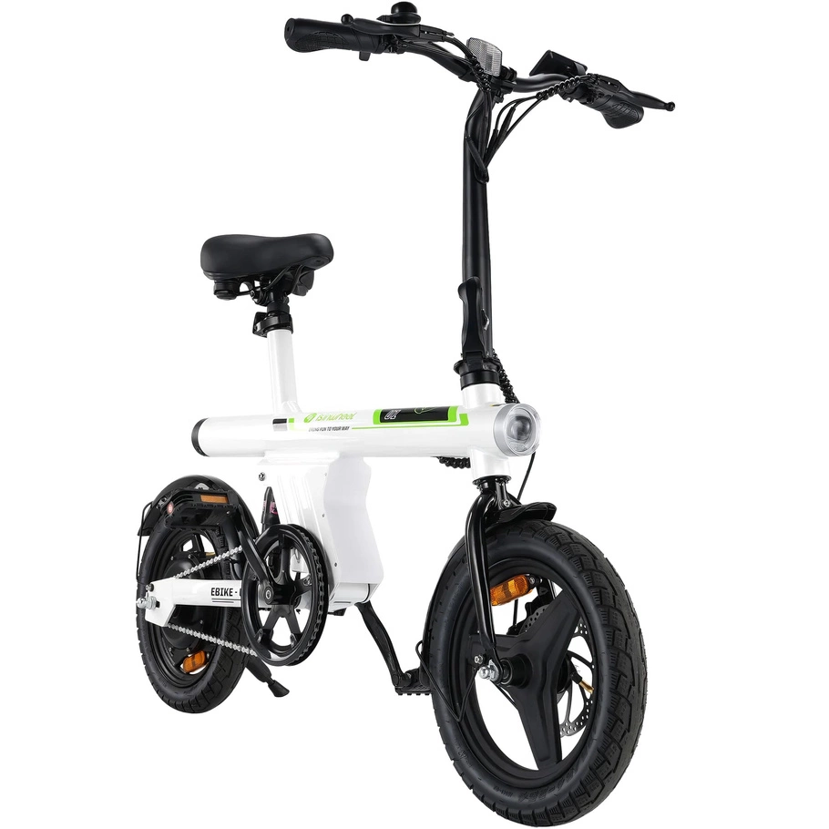 isinwheel CityGlide U1 hopfällbar elcykel - 500 W effekt | 7,8 Ah batteri | 20 mph hastighet | 28 km räckvidd