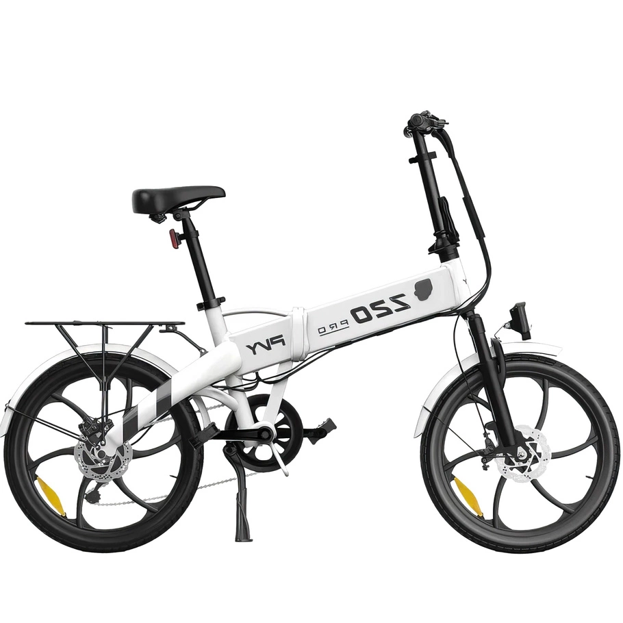 PVY Z20 Pro hopfällbar elcykel - 500 W effekt | 10,4 Ah batteri | 15,5 mph hastighet | 50 km räckvidd
