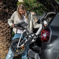 Fiido D3 Pro Mini vikbar elektrisk cykel - 250W effekt | 7.8Ah batteri | 15.5mph hastighet | 37mi räckvidd