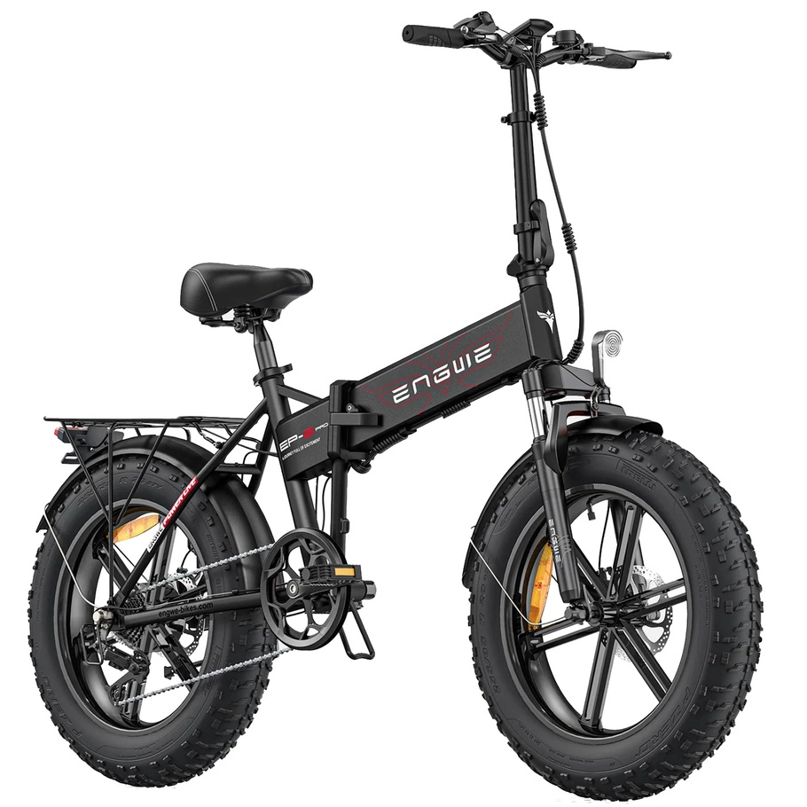 ENGWE EP-2 Pro hopfällbar elcykel - 250 W effekt | 13 Ah batteri | 15,5 km/h hastighet | 75 km räckvidd