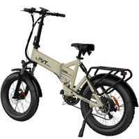 PVY Z20 Plus vikbar elektrisk cykel - 500W effekt | 14Ah batteri | 31mph hastighet | 62mi räckvidd