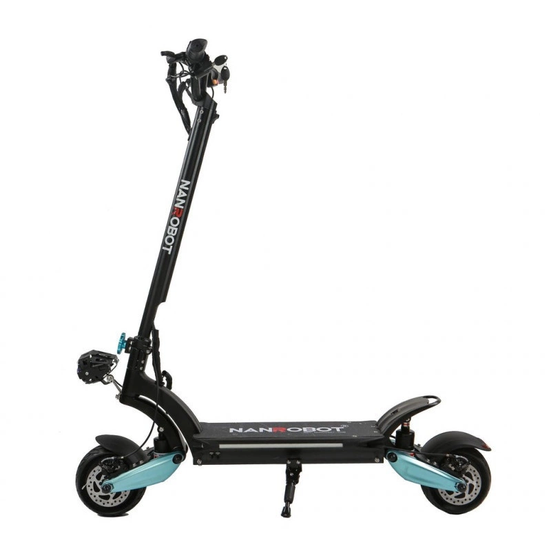 Nanrobot Lightning 2.0 Electric Elektrisk skoter | Extrem prestanda | 800W (1600W Peak) effekt | 30mph hastighet | 18Ah batteri | 25mi räckvidd | Premium design | Högpresterande transport