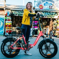 Vitilan U7 vikbar elektrisk cykel - 750W effekt | 20Ah batteri | 28mph hastighet | 65mi räckvidd